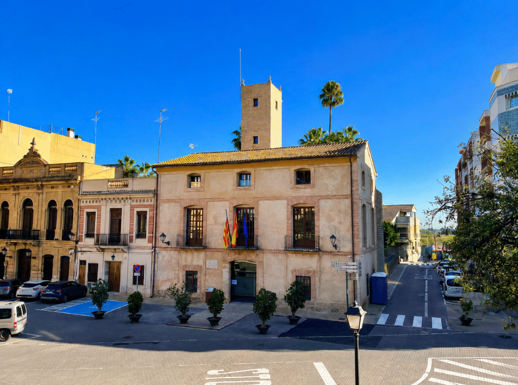 Vue du centre de Rocafort près de Valence en Espagne en 2026